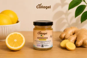 Minuman jelly collagen Collagel dengan kandungan collagen ikan halal 4500 mg untuk membantu menjaga kesehatan kulit dan sendi