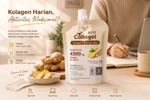 Collagel minuman jelly collagen halal dengan kandungan collagen ikan 4500mg