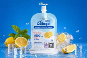 Collagel minuman jelly fish collagen halal Indonesia dengan kandungan hydrolyzed fish collagen 4500 mg