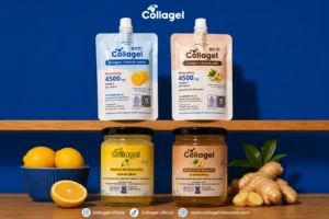 Kolagen ikan halal Collagel hasil riset IPB University dengan kandungan hydrolyzed fish collagen