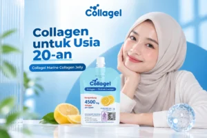 Collagel marine collagen jelly untuk melengkapi rutinitas collagen usia 20-an