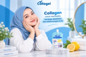Collagen untuk membantu menjaga elastisitas dan kekencangan kulit